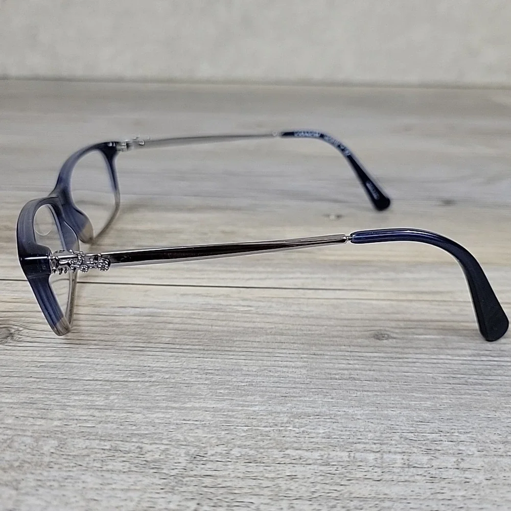 COACH NEW YORK HC6110 5489 Denim Taupe Glitter Gradient Eyeglass Frame 52-16-140